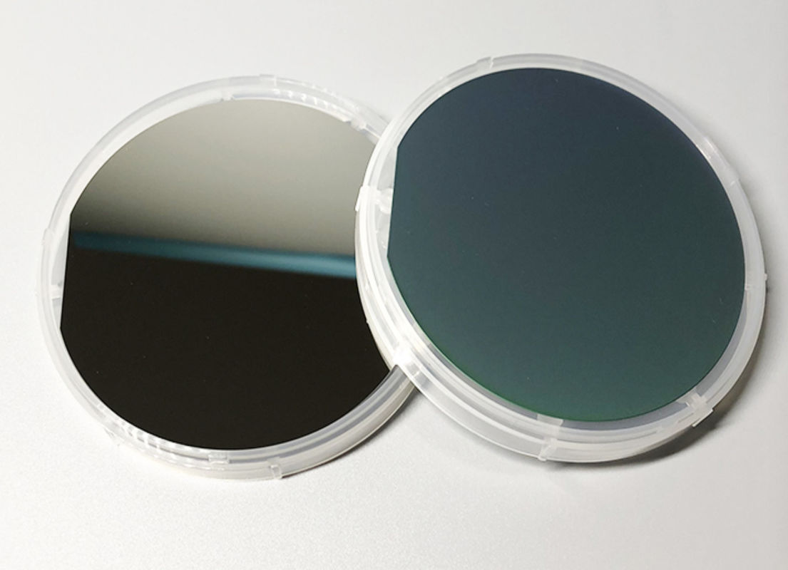 6" Silicon Based AlN Templates 500nm AlN Film On Silicon Substrate