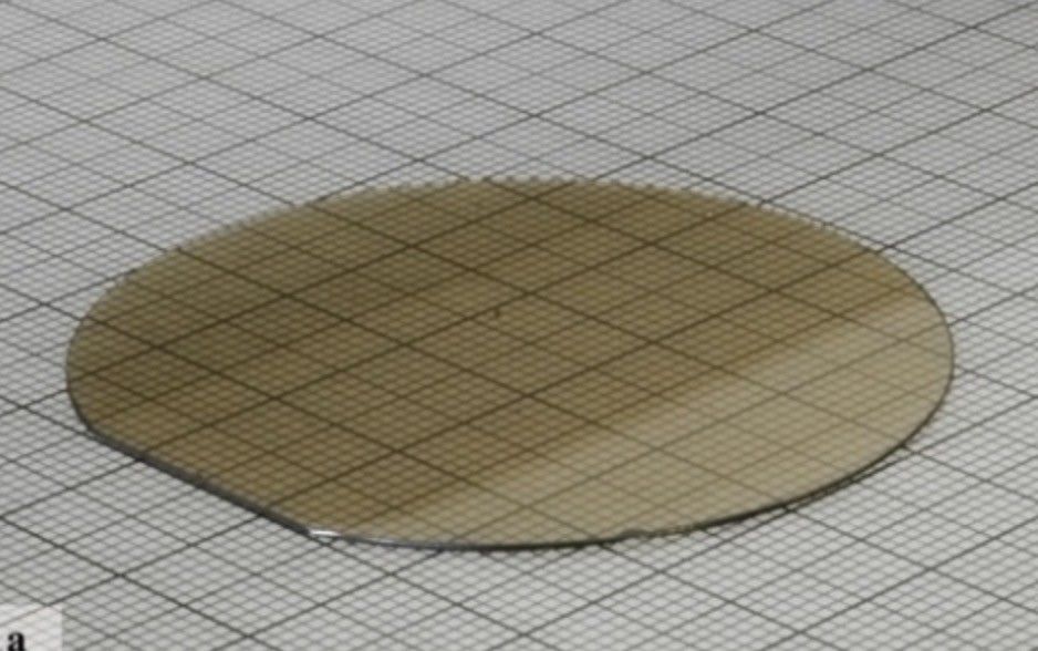 BAW Devices Dia 50.8mm 1 Inch  AlN Aluminum Nitride Wafer
