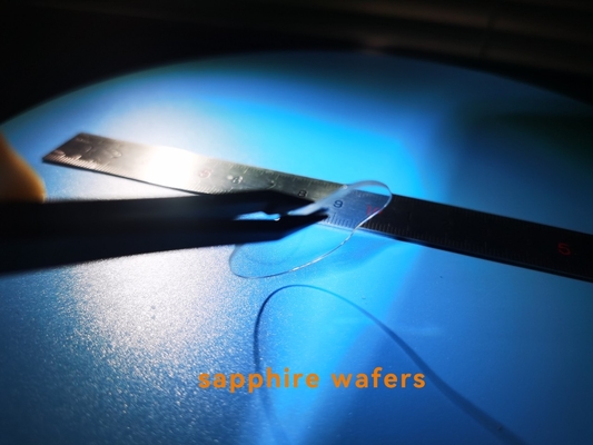 أحادي البلورية الاصطناعية الياقوت زجاج النوافذ الضوئية DSP حسب الطلب