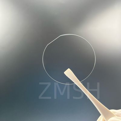 رقاقة زعفرة 2 بوصة C-طائرة ((0001) DSP SSP 99,999% أحادي البلورية Al2O3 LEDS نصف الموصل