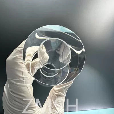 أنبوب الزفير OD50mm ID25.4mm الطول 100mm AL2O3 محور C طريقة KY Mohs 9.0 تخصيص