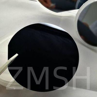 8 بوصة GaN-on-Si Epitaxy Wafer 110 111 110 N نوع P نوع تخصيص أشباه الموصلات RF LED