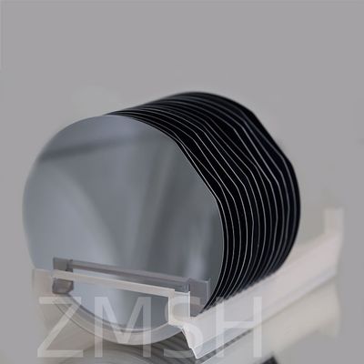 8 بوصة GaN-on-Si Epitaxy Wafer 110 111 110 N نوع P نوع تخصيص أشباه الموصلات RF LED