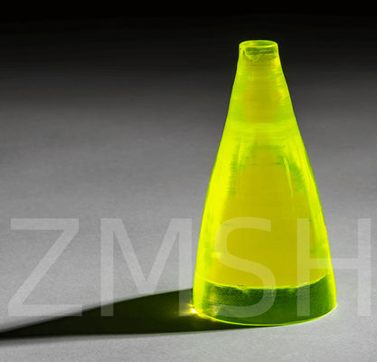 Ce:LuAG Scintillation Crystal Cerium doped Lutetium Aluminium كثافة عالية وقت تفكك سريع PET