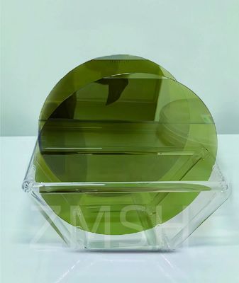 4H SiC سمك رقائق البذور 600±50μm <1120> تخصيص نمو كربيد السيليكون