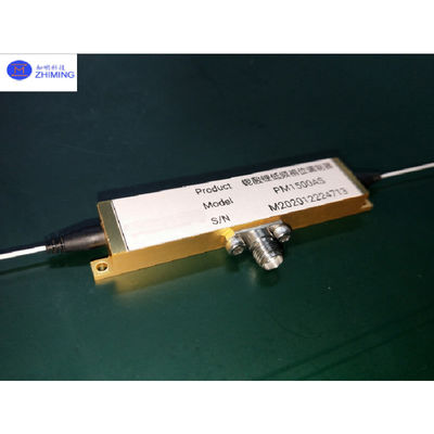 1000nm Modulator مرحلة منخفضة Vπ ، تحمل عالية الطاقة ، تصميم الاستقطاب الفردي للاستشعار بالألياف والاتصالات الضوئية