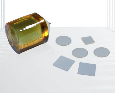 SrLaAlO4 / LaSrAlO4 LSAO 10x10x0.5mmt5x5x1mmt الركيزة لـ Epitaxy مخصصة