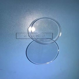 30-50mm شفاف الياقوت كريستال ووتش حالة لوحة للمعصم ووتش الزجاج البصري