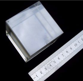 10x10 mmt بلورات أكسيد التيلوريوم TeO2 ، كريستال رقاقة الركيزة TeO2