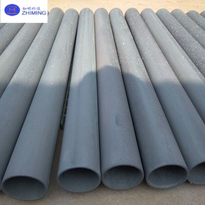 سعر جيد Industrial SiC Vertical Furnace Tube High Thermal Conductivity & Corrosion Resistant الانترنت