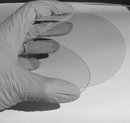 سعر جيد 6 بوصات على أساس الياقوت قوالب AlN ويفر لأجهزة 5G BAW نافذة الياقوت ويفر الياقوت الانترنت