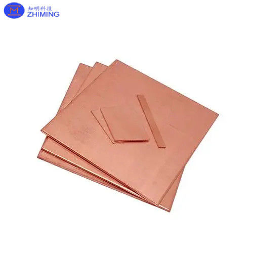رزمة Cu البلورية الوحيدة النحاسية 5x5x0.5/lmm 10x10x0.5/1mm 20x20x0.5/1mm a=3.607A
