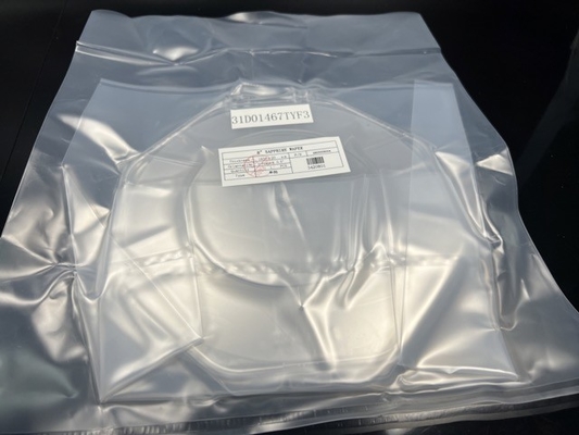 C-Plane Al2O3 99.999٪ الياقوت أحادي الكريستال ويفر الناقل الركيزة 8 بوصة Dia200mm