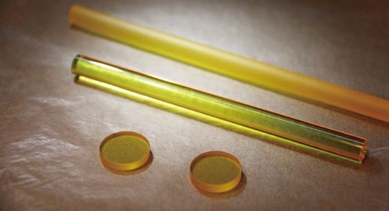 Nd Ce YAG Laser Crystal 1inch 2inch 10x10mmt Yttrium Aluminium Garnet Wafer