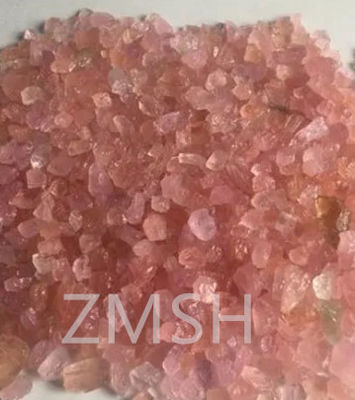 سعر جيد اللون الوردي الخضراء الصناعية الحجر الجوهري الخام مع صلابة موخ 9 تخصيص للمجوهرات الانترنت