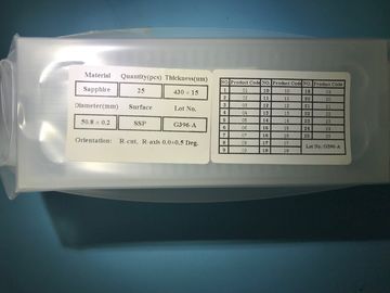 سعر جيد 2 بوصة DSP SSP غاليوم نتريد رقاقة رقاقة الياقوت ركائز الجاليوم قوالب الفوق الانترنت