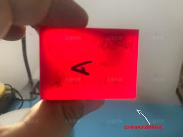 سعر جيد الياقوت الأزرق الأحمر الياقوت المغطى بالياقوت الأزرق عدسة كريستال أحادية لجهاز الليزر الانترنت