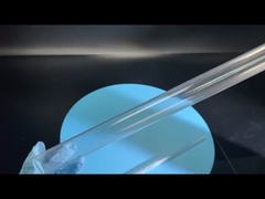 أنبوب زجاجي من الياقوت أنبوب عدسة أسطوانة / قضيب درجة حرارة عالية