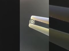 مكونات الياقوت الشفافة ذات الثقوب